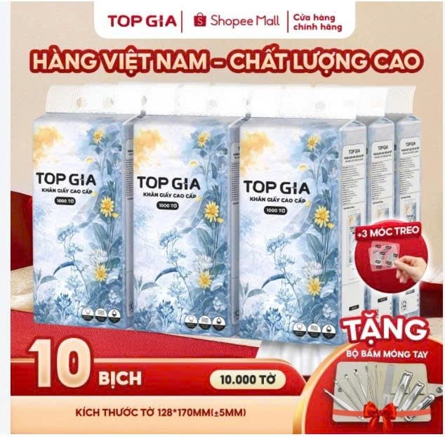 Giấy Rút Đáy Mộc An TopGia