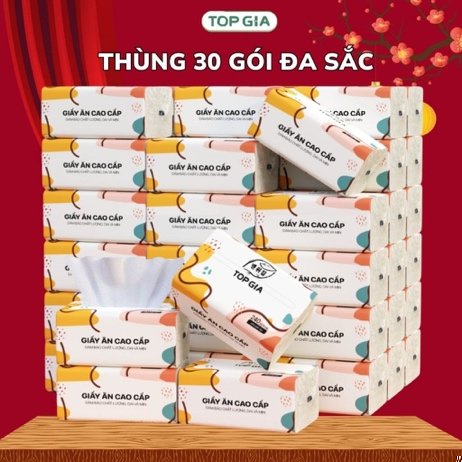 Khăn Ăn Đa Sắc TopGia