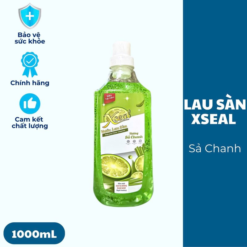 Lau Sàn 1kg Xseal Lily + Lavender + Sả Chanh