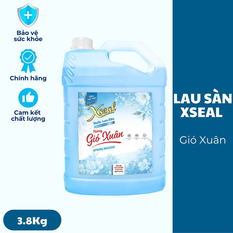 Lau Sàn 3,8kg Xseal Thiên Nhiên + Gió Xuân