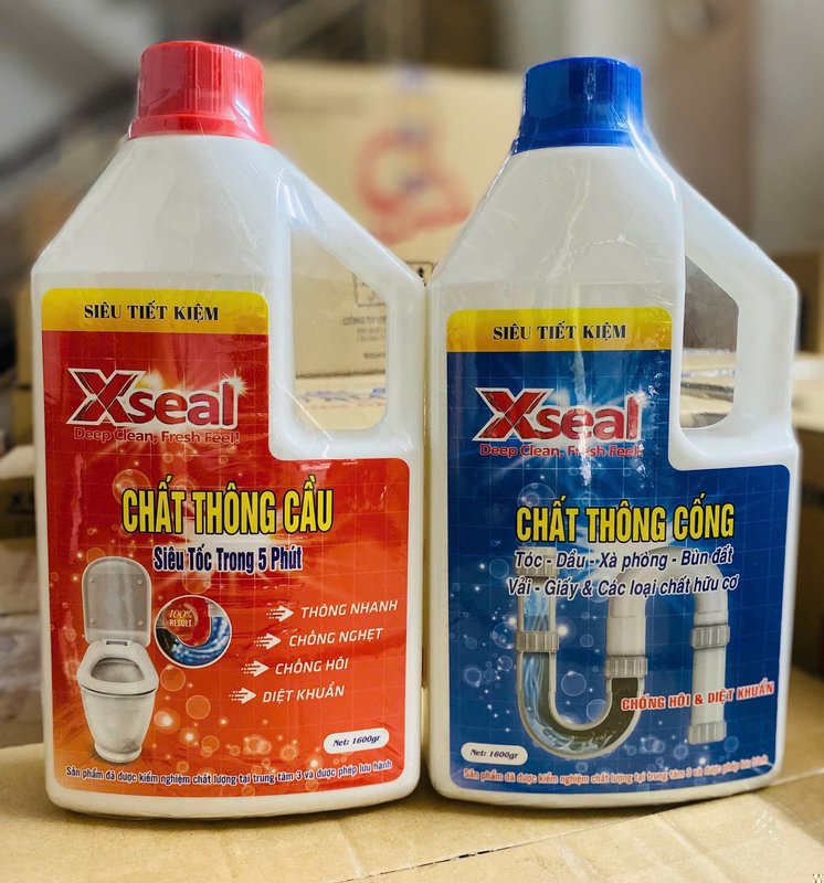 Nước Thông Cầu + Cống 1,4kg Xseal