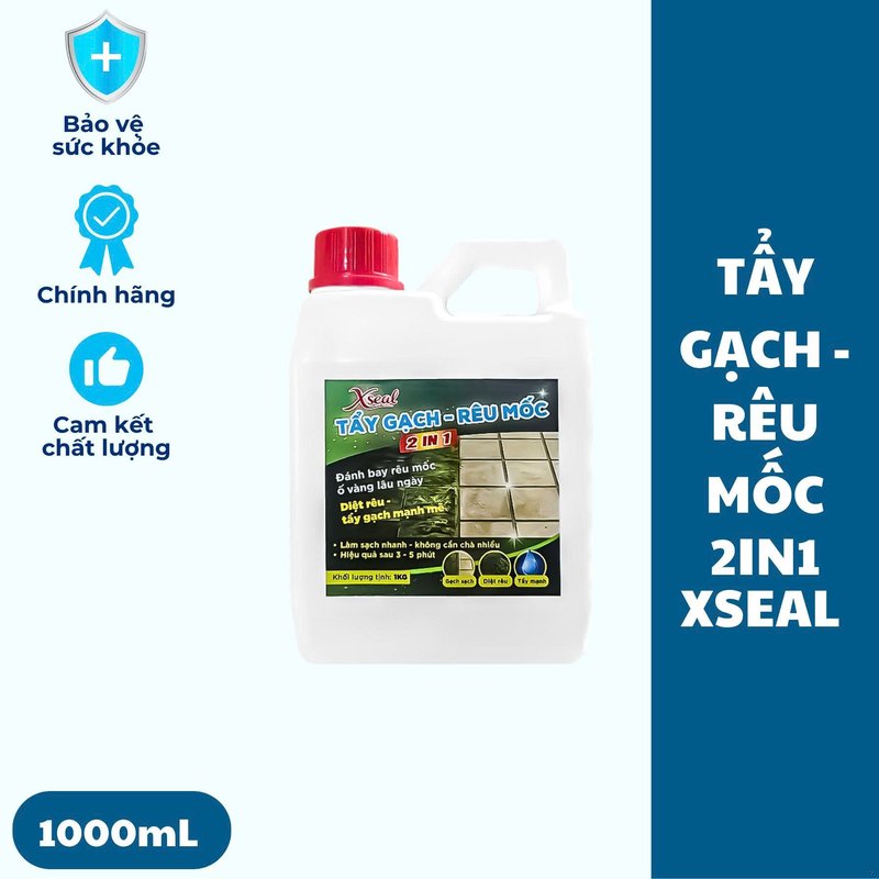 Tẩy Gạch Rêu Mốc Xseal 1L