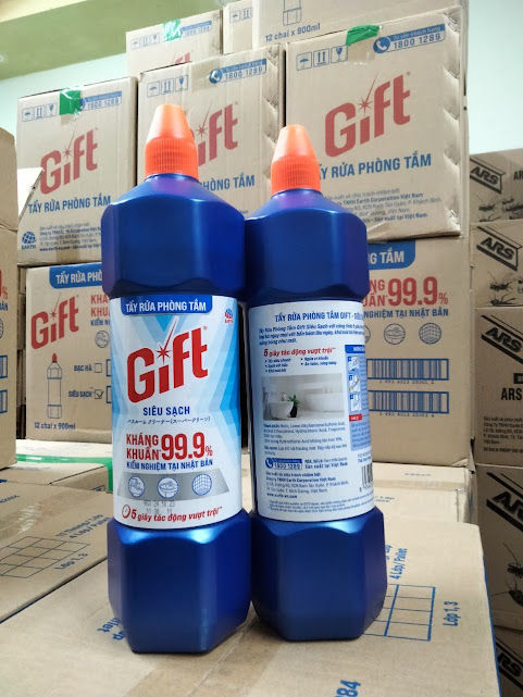 Rửa nhà tắm Gift Siêu sạch 900ML