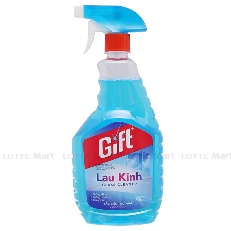 Lau kính Gift Sắc biển 800