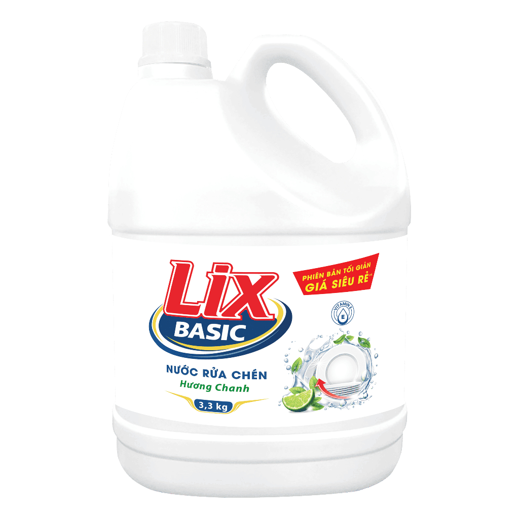 Nước Rửa Chén Basic 3,3kg